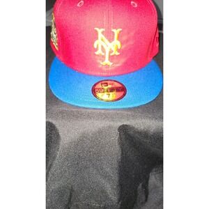 ONE PIECE ANIME Edition New Era 59FIFTY Mets Anniversary‎ Fitted Hat Size 7 1/2